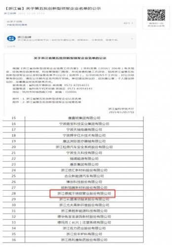 2021年創新型領軍培育企業
