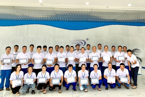 2020年，GB/T12771國標認證師結業儀式