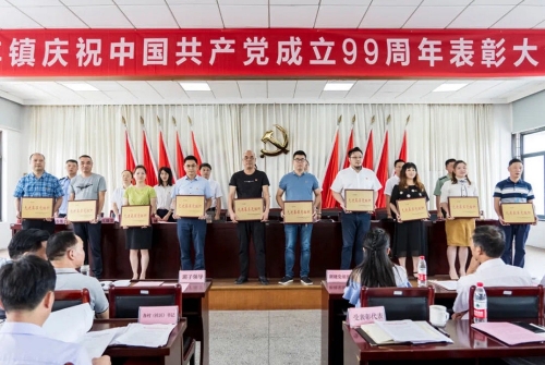 2021年，德威黨支部榮獲“先進基層黨組織”稱號